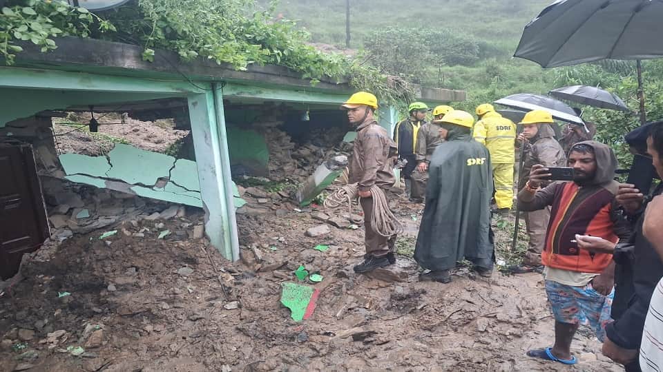 Three died after being buried under debris in almora