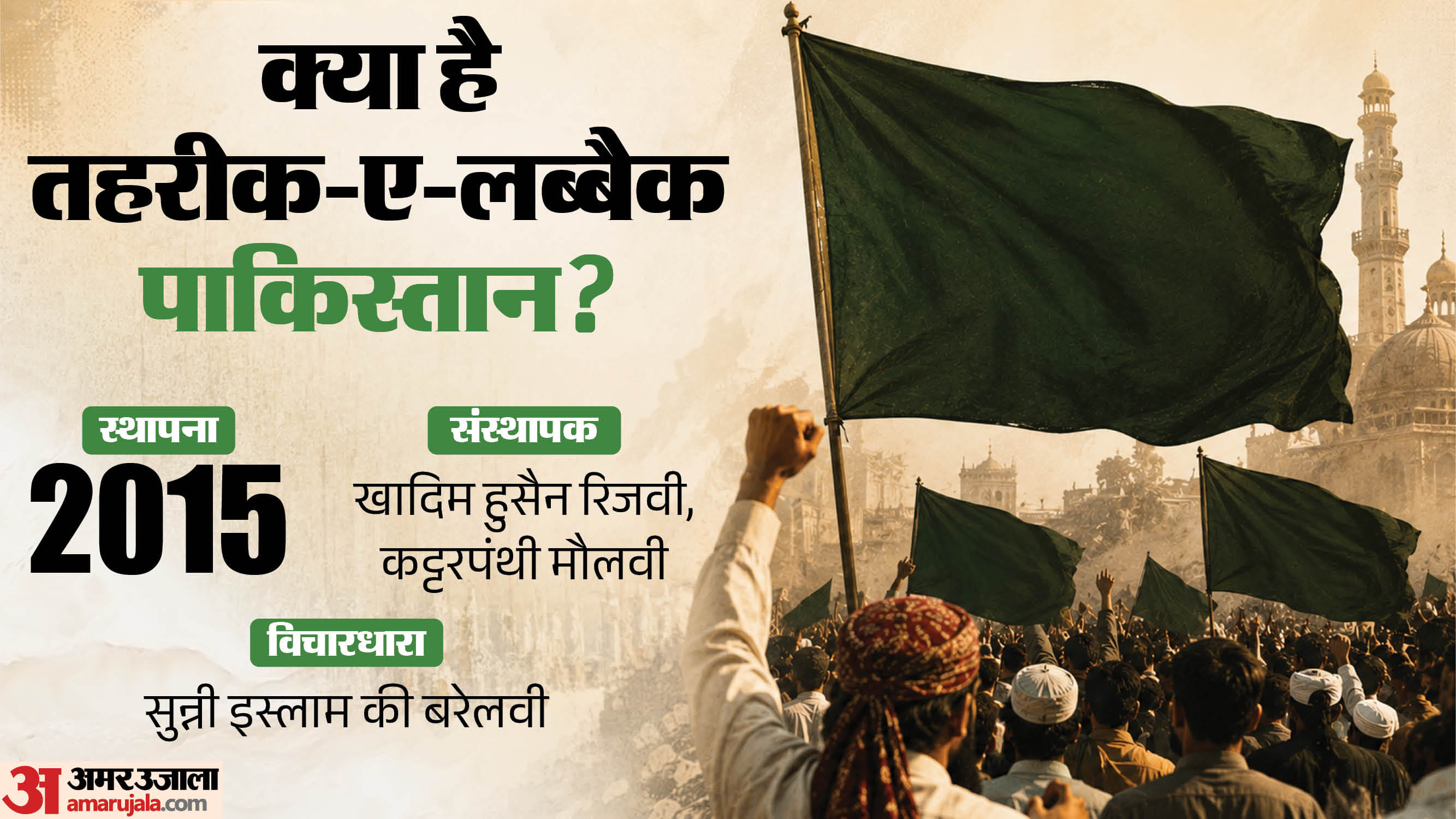 तहरीक-ए-लब्बैक पाकिस्तान।