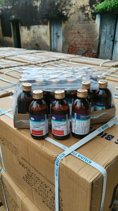 Codeine Syrup Worth ₹60 Lakh Seized in Banda, Four Arrested