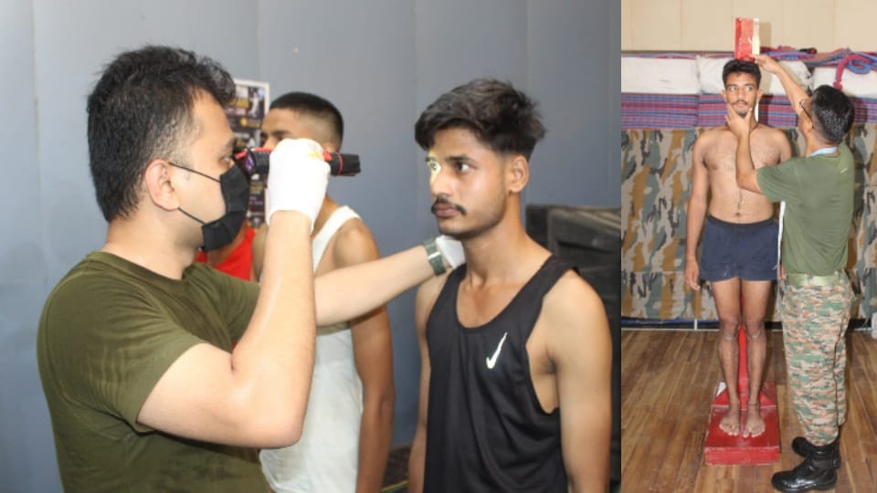 Agniveer Technical Recruitment: 834 Candidates Qualify in Race in Saharanpur