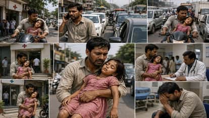 sick child dies after getting stuck in Khair traffic jam