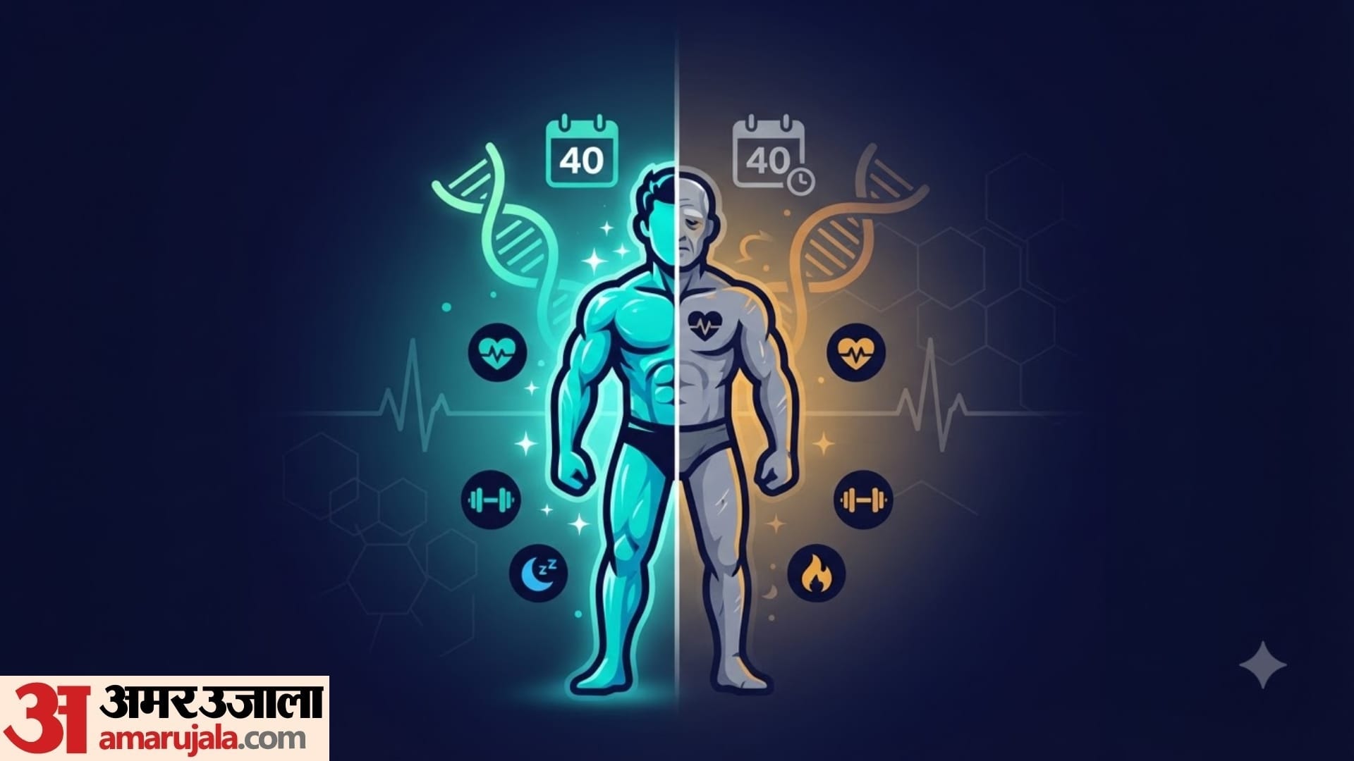 Difference between Chronological and Biological Age in hindi how to calculate biological age