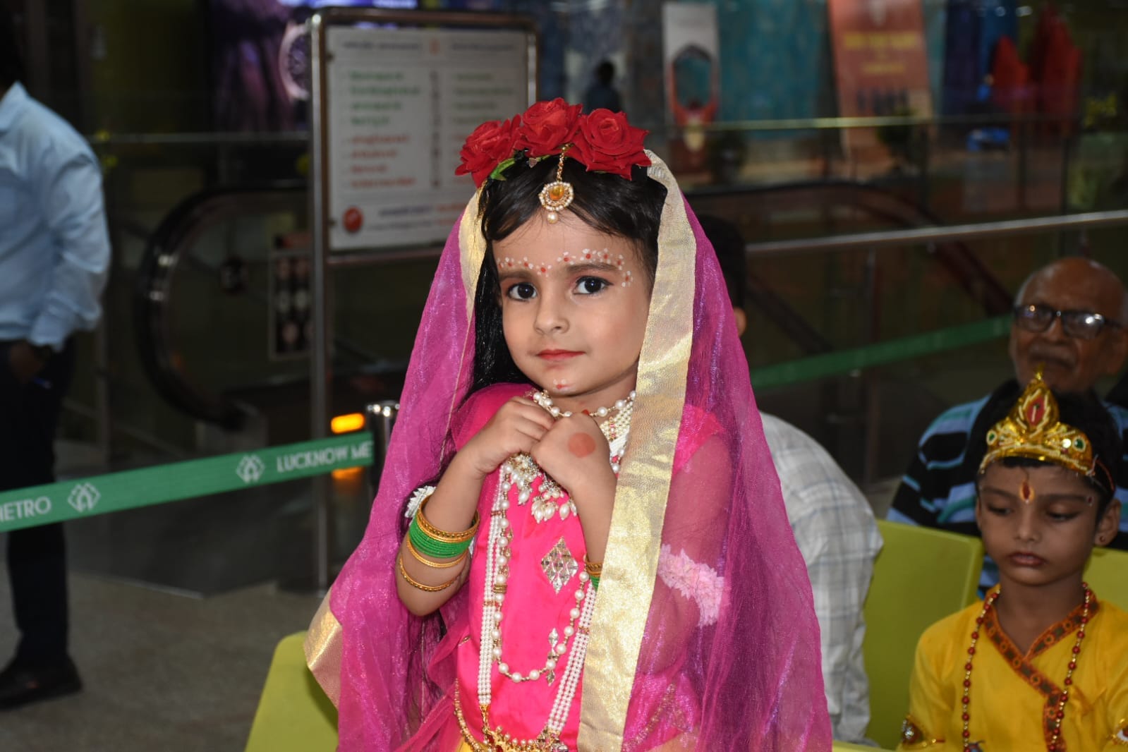Pics of Ghar Ghar Radha Kanha by Amar Ujala Lucknow.