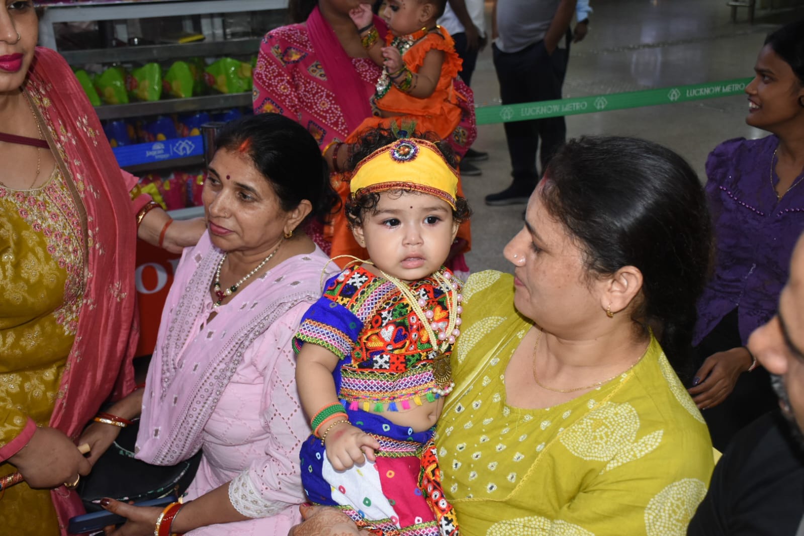 Pics of Ghar Ghar Radha Kanha by Amar Ujala Lucknow.