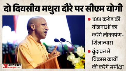 जन्माष्टमी पर मथुरा आ रहे सीएम योगी