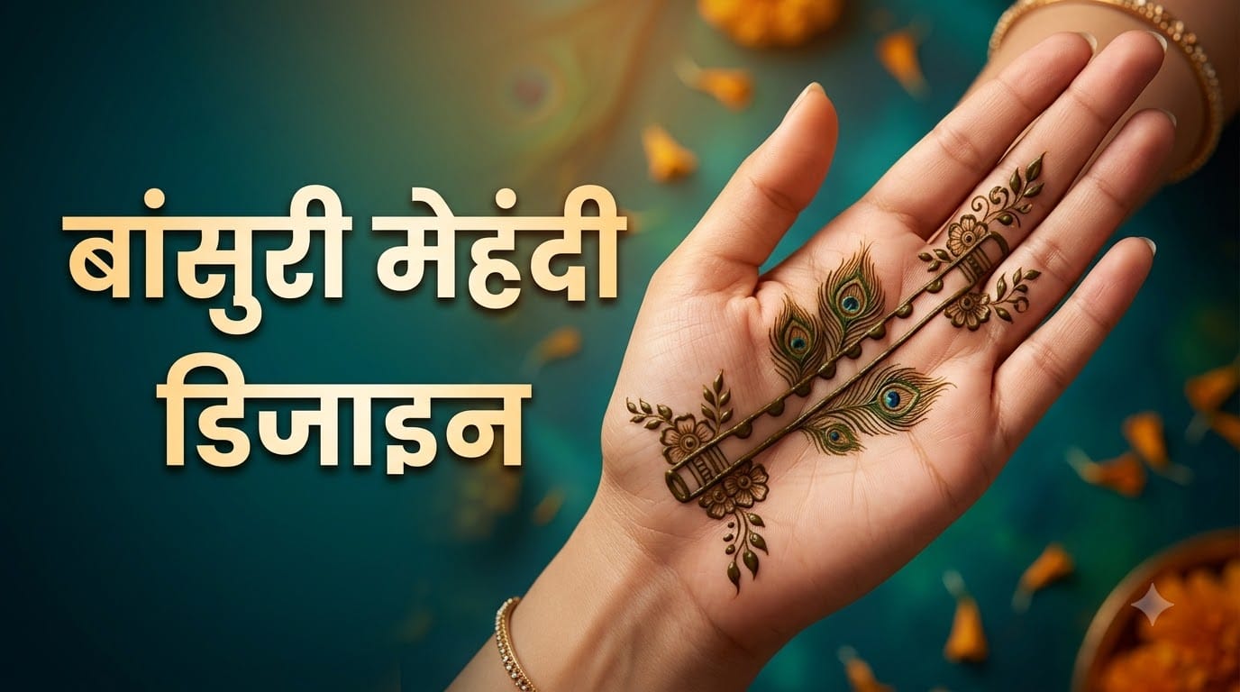 Janmashtami Mehndi Designs 2026: 7 Easy Krishna Mehndi Design Ideas For Front And Back Hand