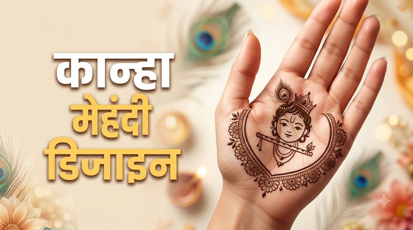 Janmashtami Mehndi Designs 2026: 7 Easy Krishna Mehndi Design Ideas For Front And Back Hand