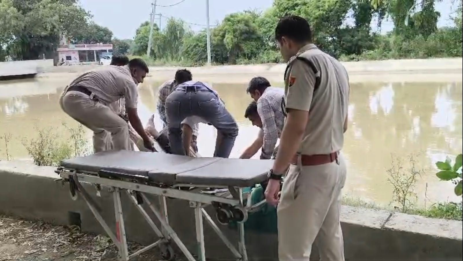 जींद में मौके की तस्वीर