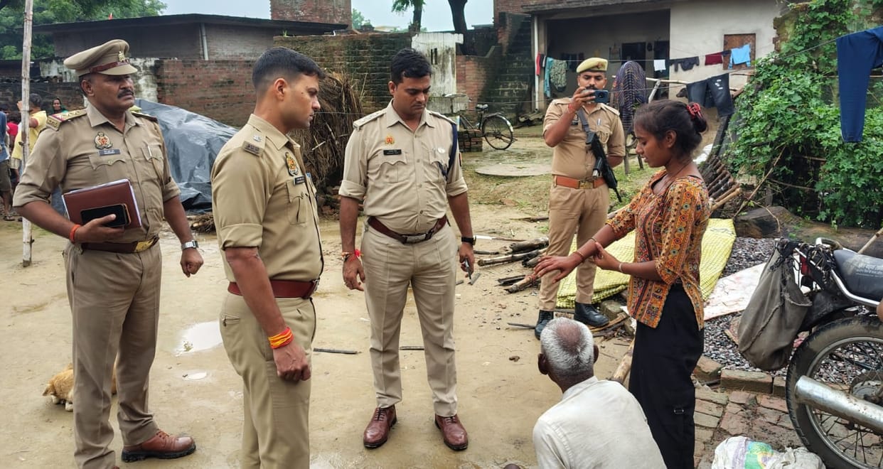 Fatehpur First abducted brother in law then attacked in laws with a banka villagers beat accused to death