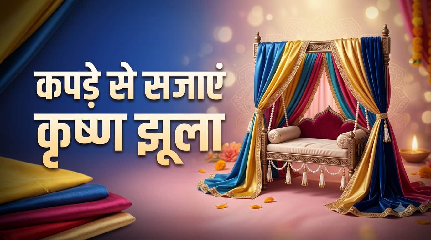 How to Decorate Krishna Ji Palna or Jhula at Home for Janmashtami 2026