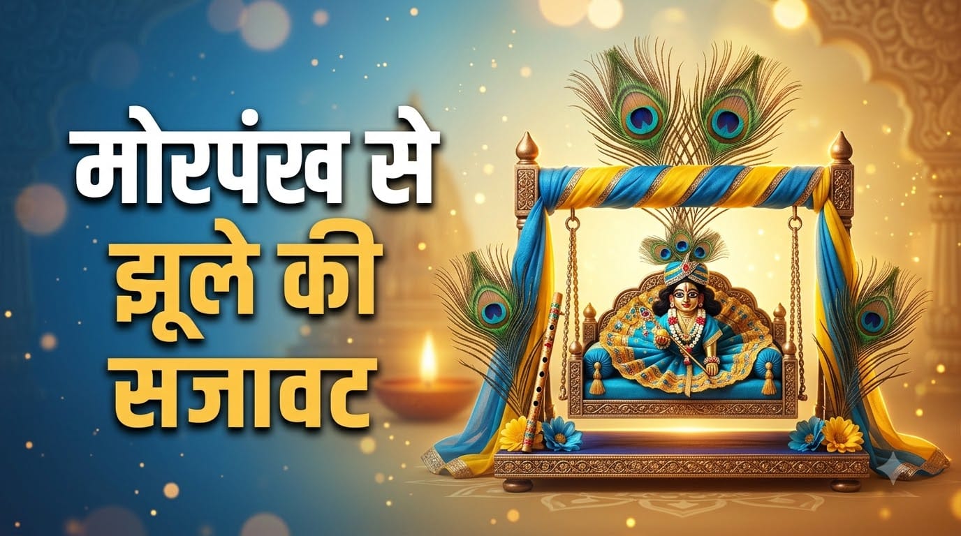 How to Decorate Krishna Ji Palna or Jhula at Home for Janmashtami 2026