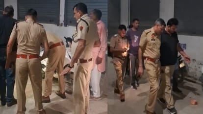 मौके पर पहुंची पुलिस