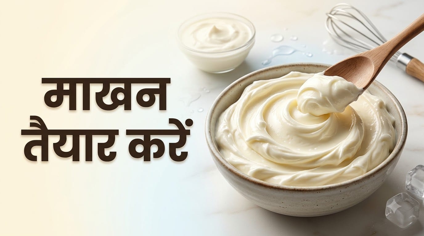 माखन कैसे बनता है