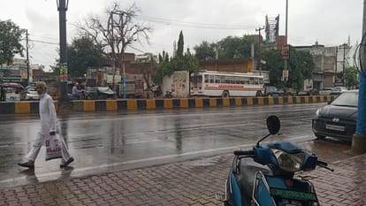 मेरठ में बारिश