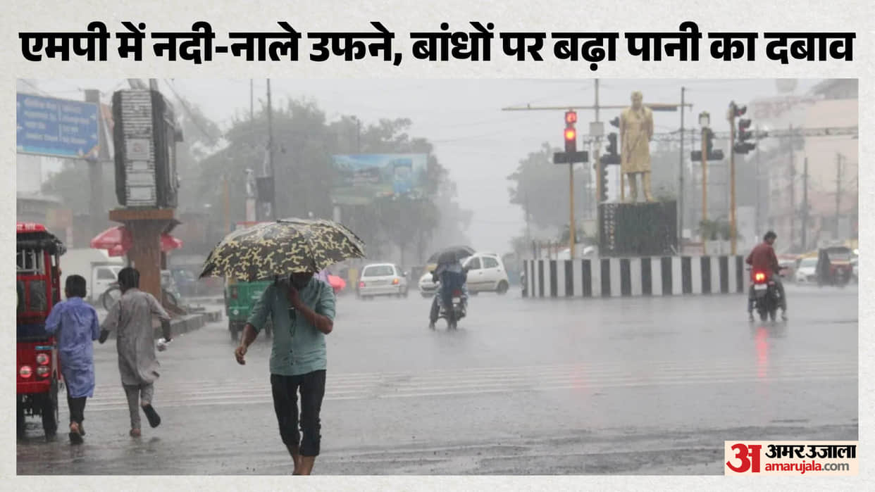Torrential rains wreak havoc in Madhya Pradesh: Red alert for 2 districts, orange alert for 6; rivers and stre