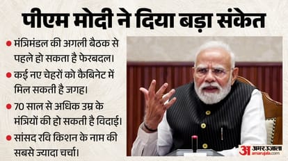 मोदी कैबिनेट में फेरबदल की अटकलें तेज