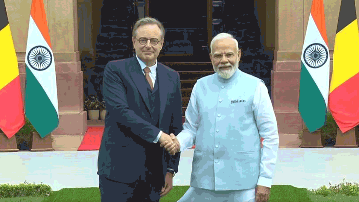 भारत-बेल्जियम संबंध:पीएम मोदी से मिले प्रधानमंत्री वेवर; जोरावर टैंक, क्लीन एनर्जी समेत इन मुद्दों पर मंथन – India-belgium Relations Prime Minister Bart De Wever Meets Pm Modi Discussions Issues, Including Trade Defense