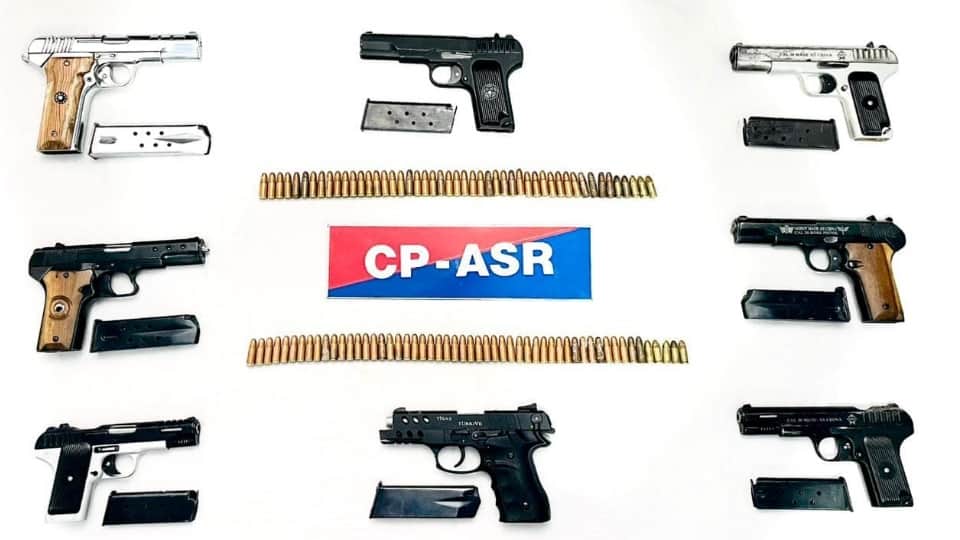 Two smugglers arrested in Amritsar weapons recovered