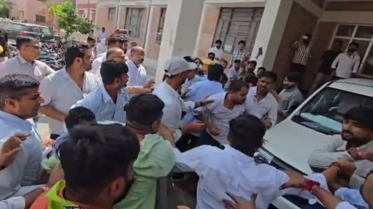 Barmer: Ruckus Over Nomination Withdrawal, BJP-RLP Workers Clash; Allegations Fly Over Candidate