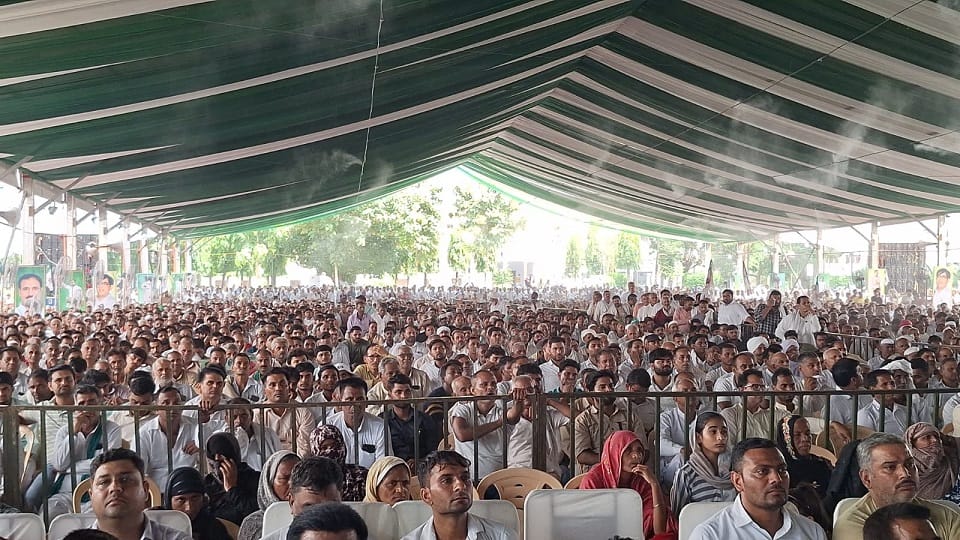 Swabhiman Rally: Jayant Singh says—if Akhilesh has the courage, let him speak on sugarcane prices