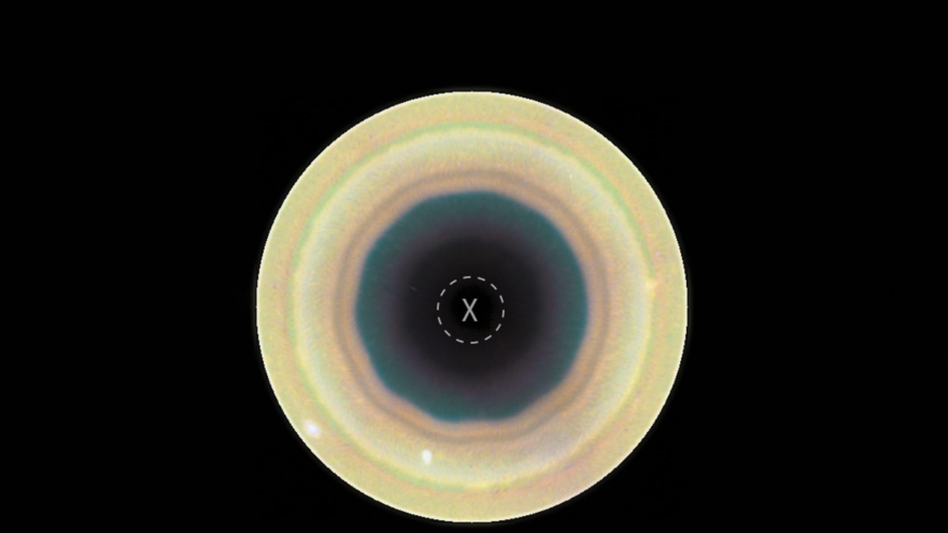 scientists find a huge 10 sided wave pattern swirling in clouds over saturns south pole
