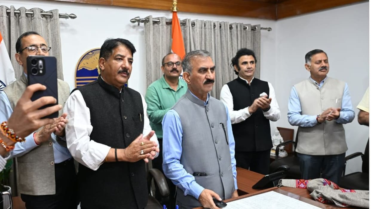 shimla sahakar sadan renovation 2.85 crore cm sukhu