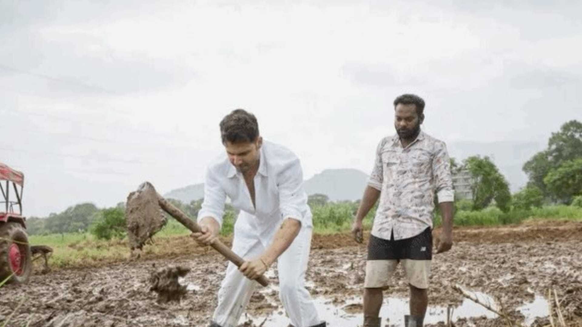 Varun dhawan started farming shares photos from farm users comment on it