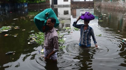 वाराणसी में बाढ़ से दुश्वारियां