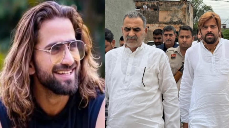 Sanjeev Balyan and Haryanvi Artist Masoom Sharma Visit Ankit Baliyan's Family, Offer Condolences