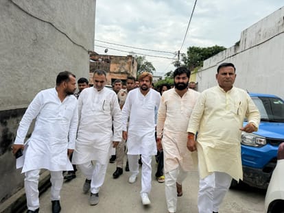 Sanjeev Balyan and Haryanvi Artist Masoom Sharma Visit Ankit Baliyan's Family, Offer Condolences
