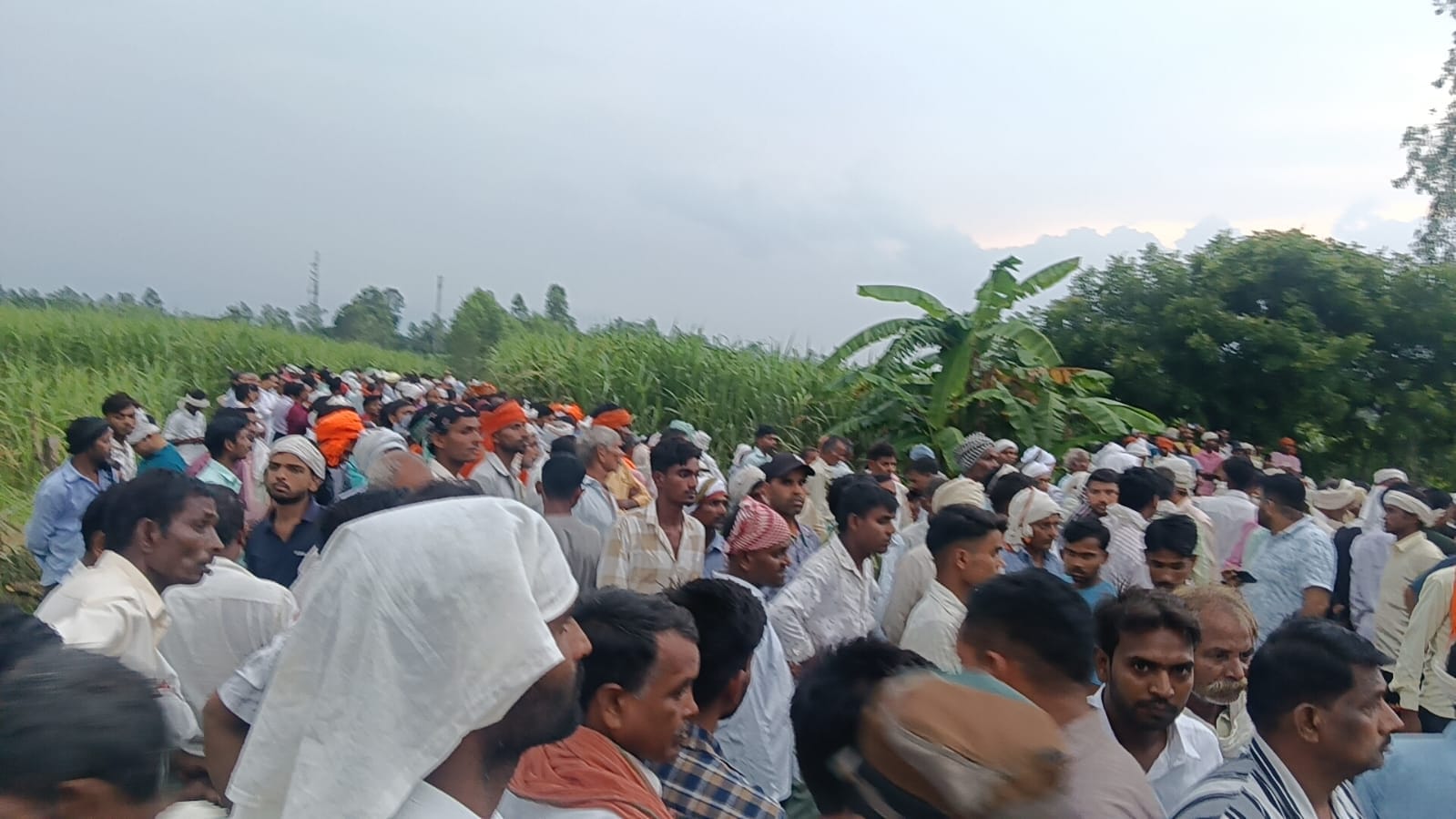 Four funeral pyres lit simultaneously 11 laborers from Pilibhit gone to Haryana for work