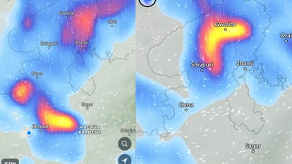 एमपी के कुछ जिलों में भारी बारिश की चेतावनी
