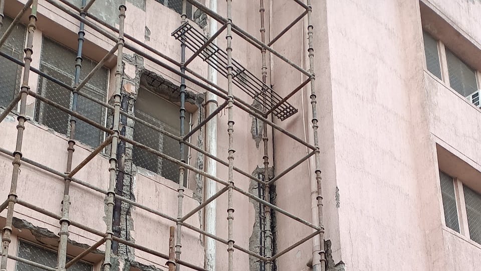SN Medical College: Dilapidated Sections to Be Repaired Before Government Budget, Accident Risk Amid Rain