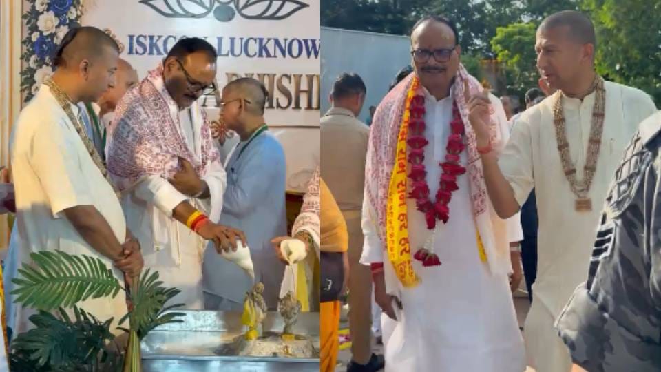 ISKCON reverberated with chants of Radha Raman Bihari on occasion of Shri Krishna Janmotsav