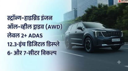 Kia Sorento Launched India: Hybrid Engine, ADAS & Features Explained