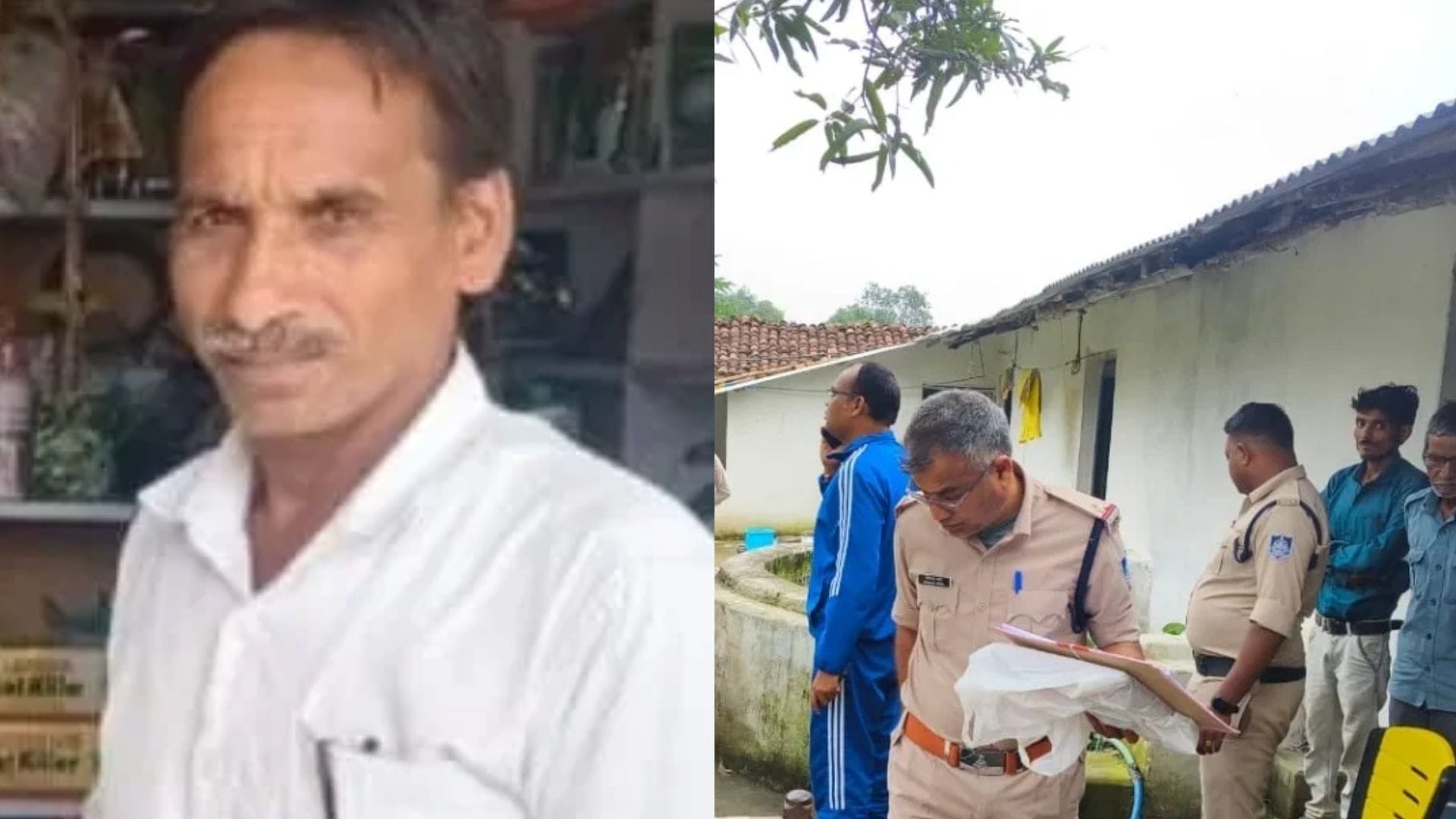 पूछताछ करती हुई पुलिस