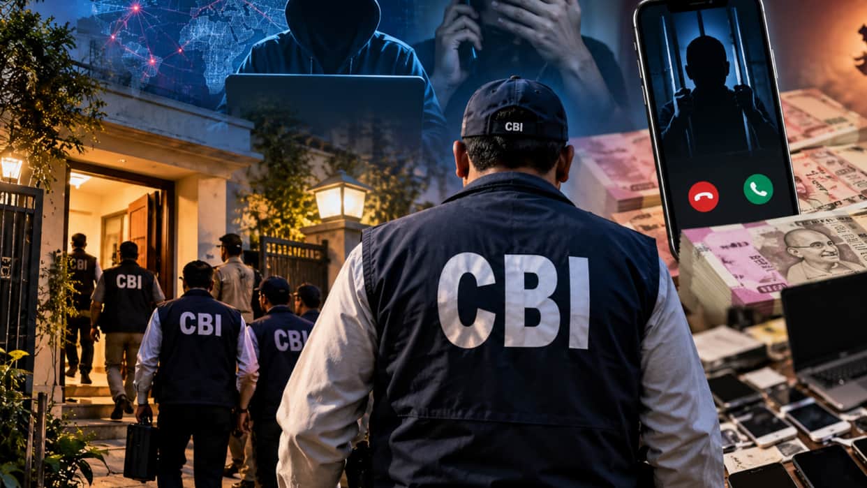 CBI Operation Chakra-VI: Raids at 89 Locations Across 20 States Over Digital Arrest Fraud