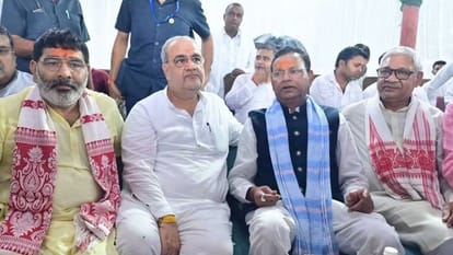 सहजानंद राय के पिता आद्या प्रसाद राय की पुण्यतिथि पर पहुंचे भाजपा के दिग्गज
