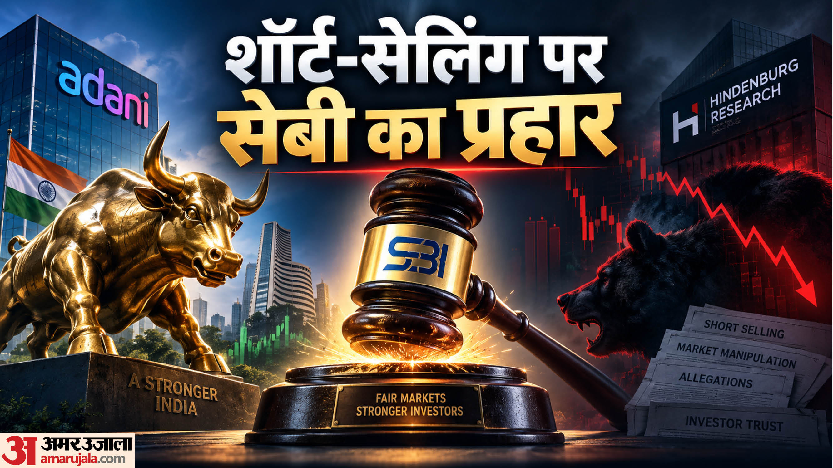 शॉर्ट सेलर्स पर सेबी की कार्रवाई।