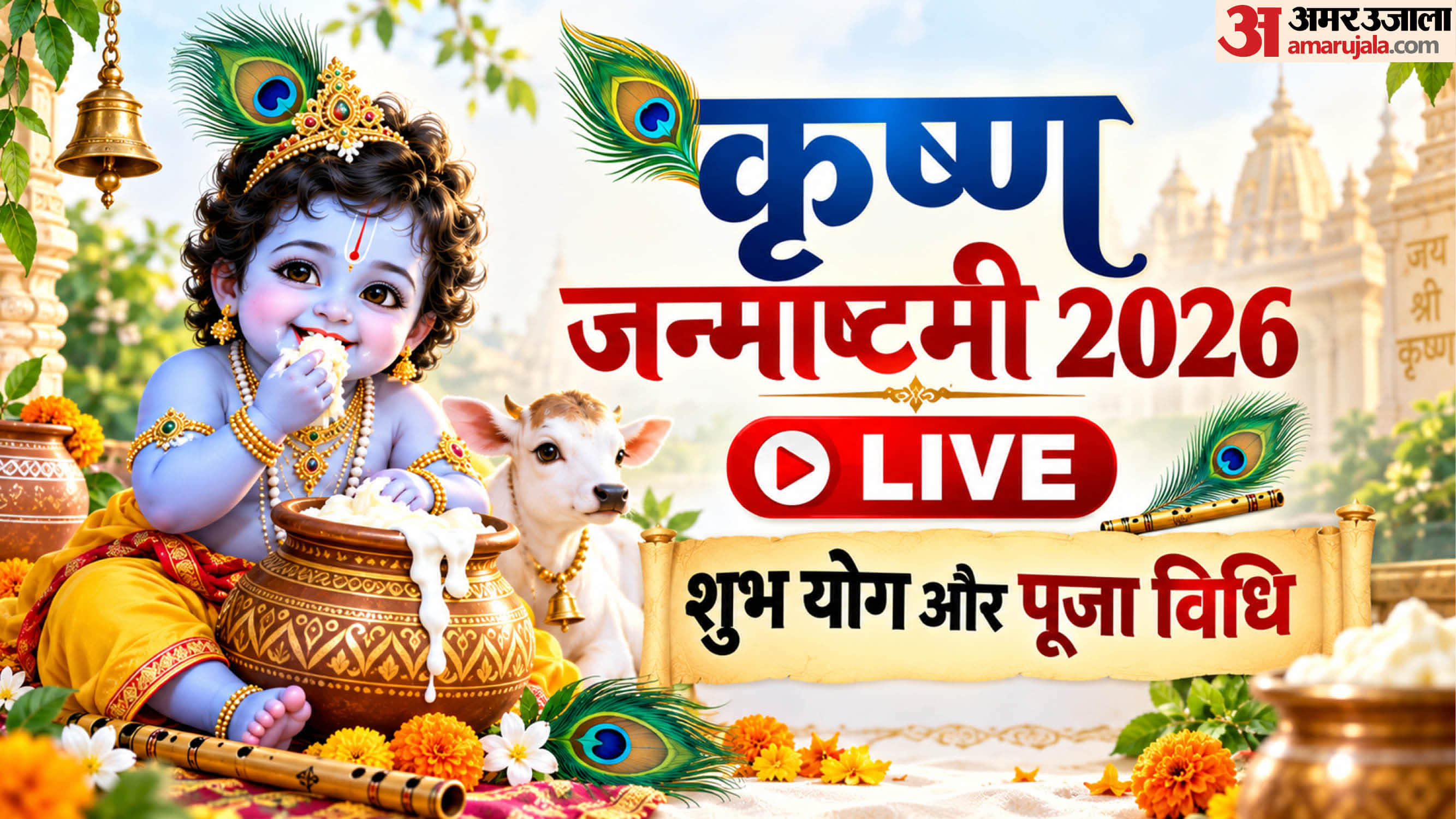 श्री कृष्ण जन्माष्टमी 2026