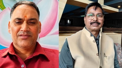 शिक्षक ख्याति दत्त शर्मा और डॉ अतुल कुमार श्रीवास्तव