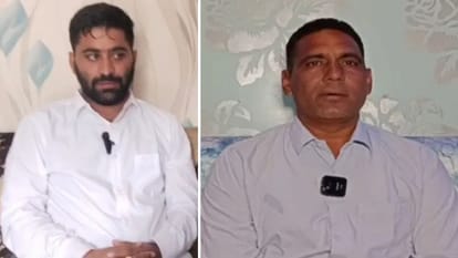 भाजपा प्रत्याशी देवकिशन भाटी और कांग्रेस प्रत्याशी प्रवीण सोलंकी