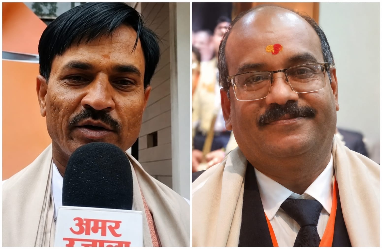 शिक्षक शिवलाल दांगी और सुरेश चंद्र सोनी