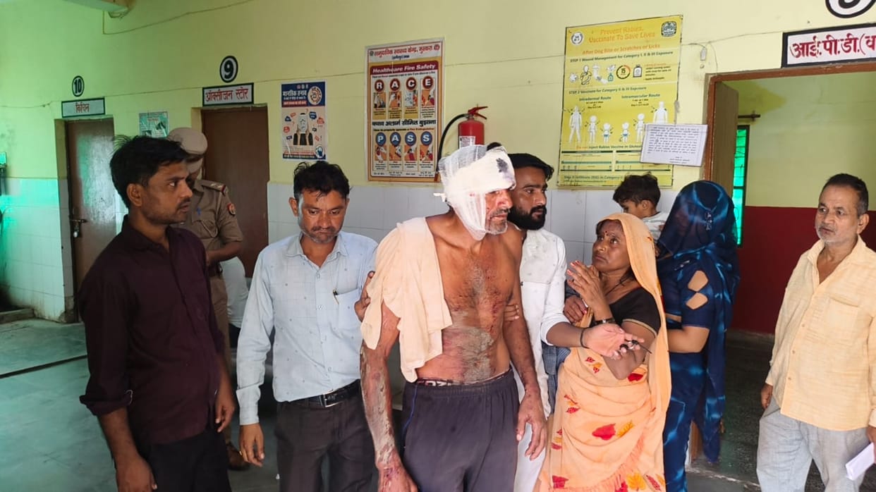 Dispute Over Removing Fodder Turns Violent, Attempt to Run Tractor Over Man; Firing Reported