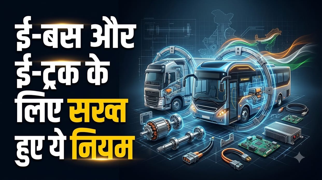 Govt Tightens Localisation Norms for E-Buses and E-Trucks Under PM E-DRIVE Check Details