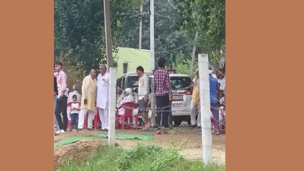 Dispute over 'Dahi-Handi' breaking event in Rewari; four rounds fired in the air at a temple.