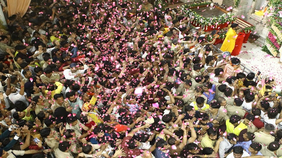 Mathura Janmashtami 2026: Dark Clouds Gathered, Krishna Born, Celebrations at Janmabhoomi Photos