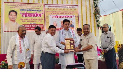 Jhansi: 'Sahitya Triveni' welcome gate inaugurated in Chirgaon