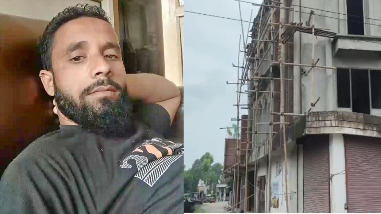 Mason dies after falling from the third floor of a house under construction in bareilly