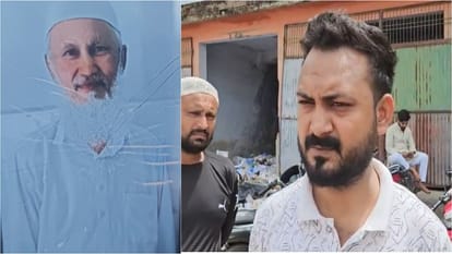 मृतक का फाइल फोटो औऱ जानकारी देते घरवाले